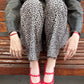 Ballerinas Brillo Roja