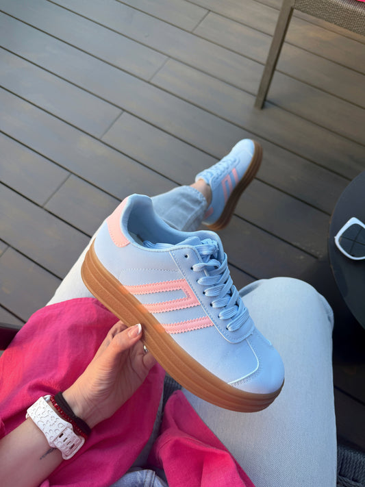 Zapatillas Samba Celeste