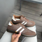 Zapatillas estilo Samba Chocolate