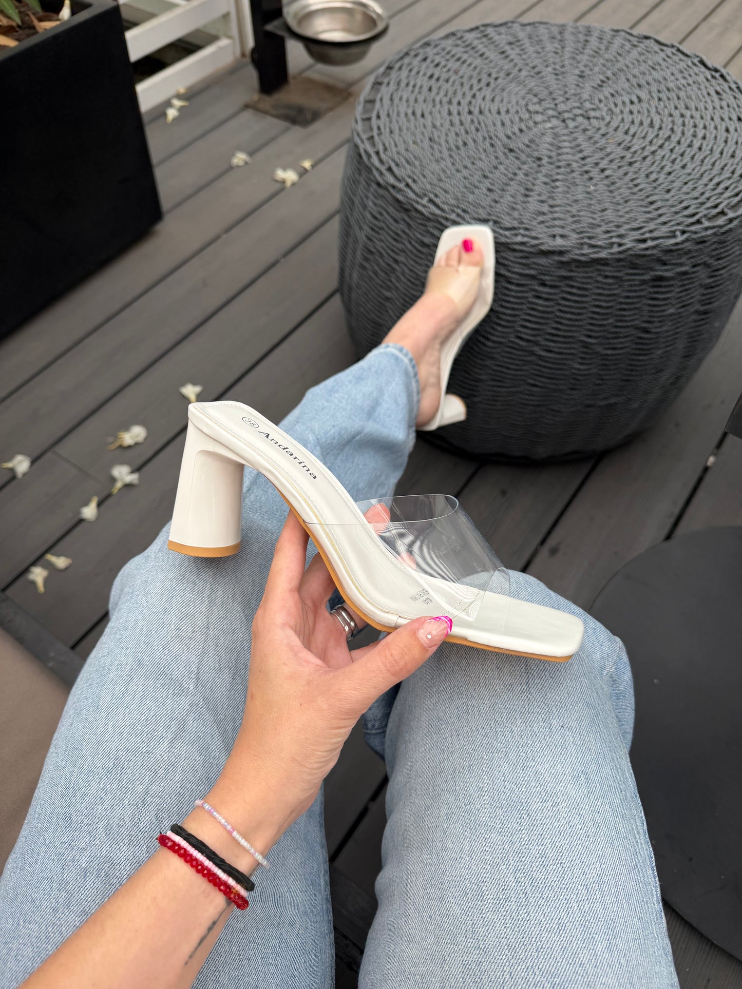 Sandalias M240- Blanca