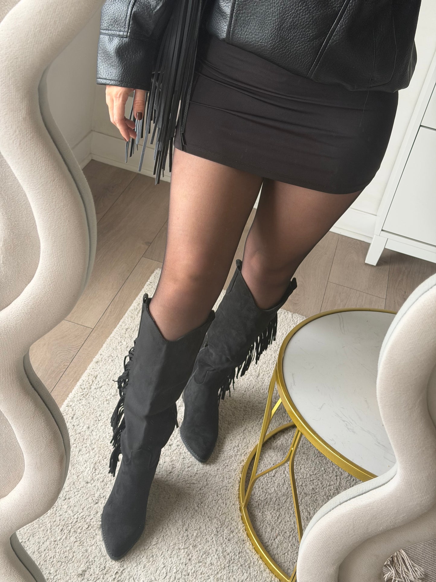 Botas texanas Gamuza