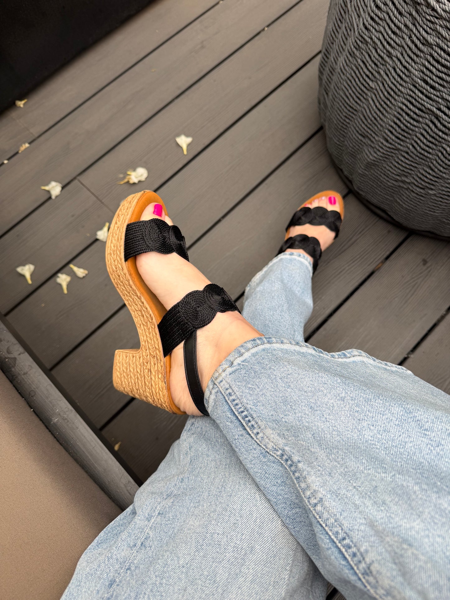 Sandalia A89936- Negro