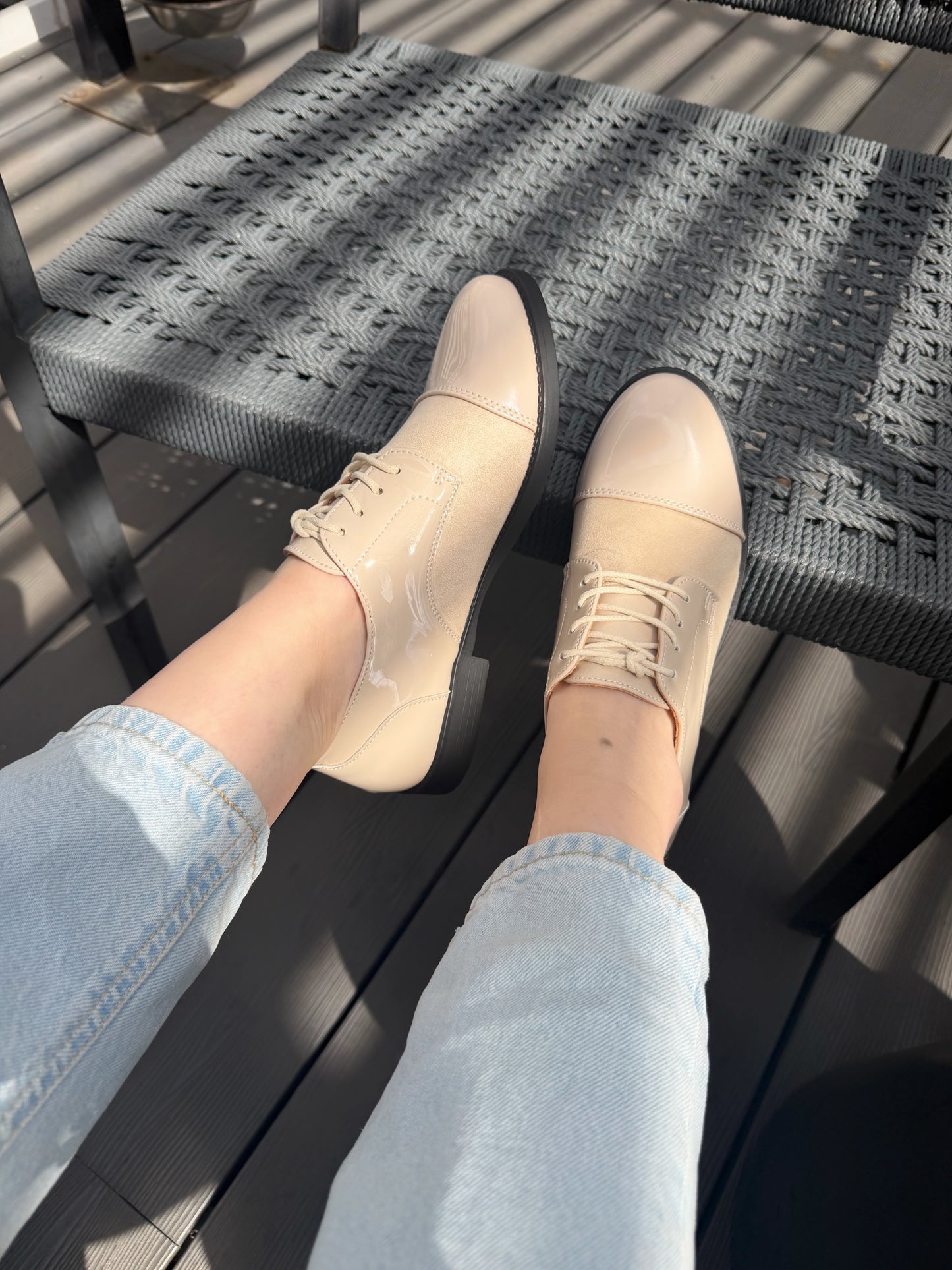 Mocasines Oxford 3G10 - Beige