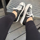 Zapatillas negras ecocuero - 2J01-1