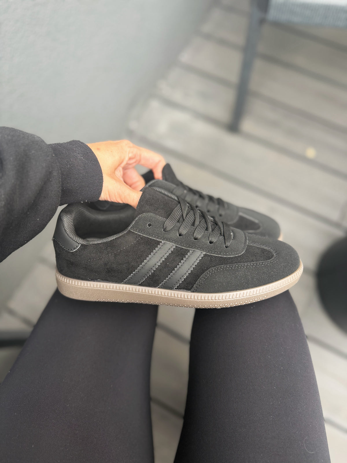 Zapatilla estilo Samba GB692 - All Black