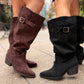 Botas Gamuza 2597 - Negra