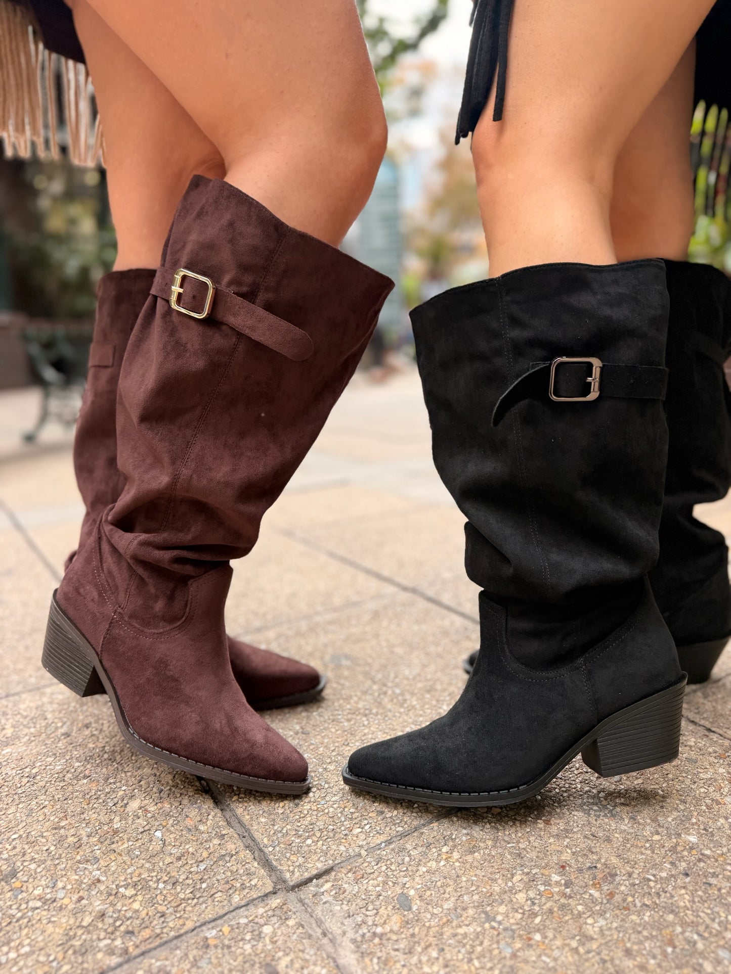 Botas Gamuza 2597 - Negra