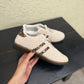 Zapatillas estilo Samba Beige