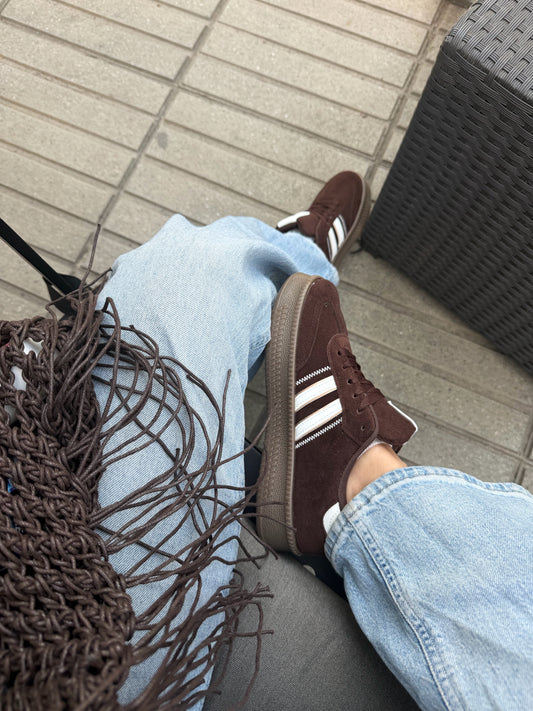 Zapatillas estilo Samba GB685 - Chocolate