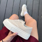 Zapatillas de mujer - Beige