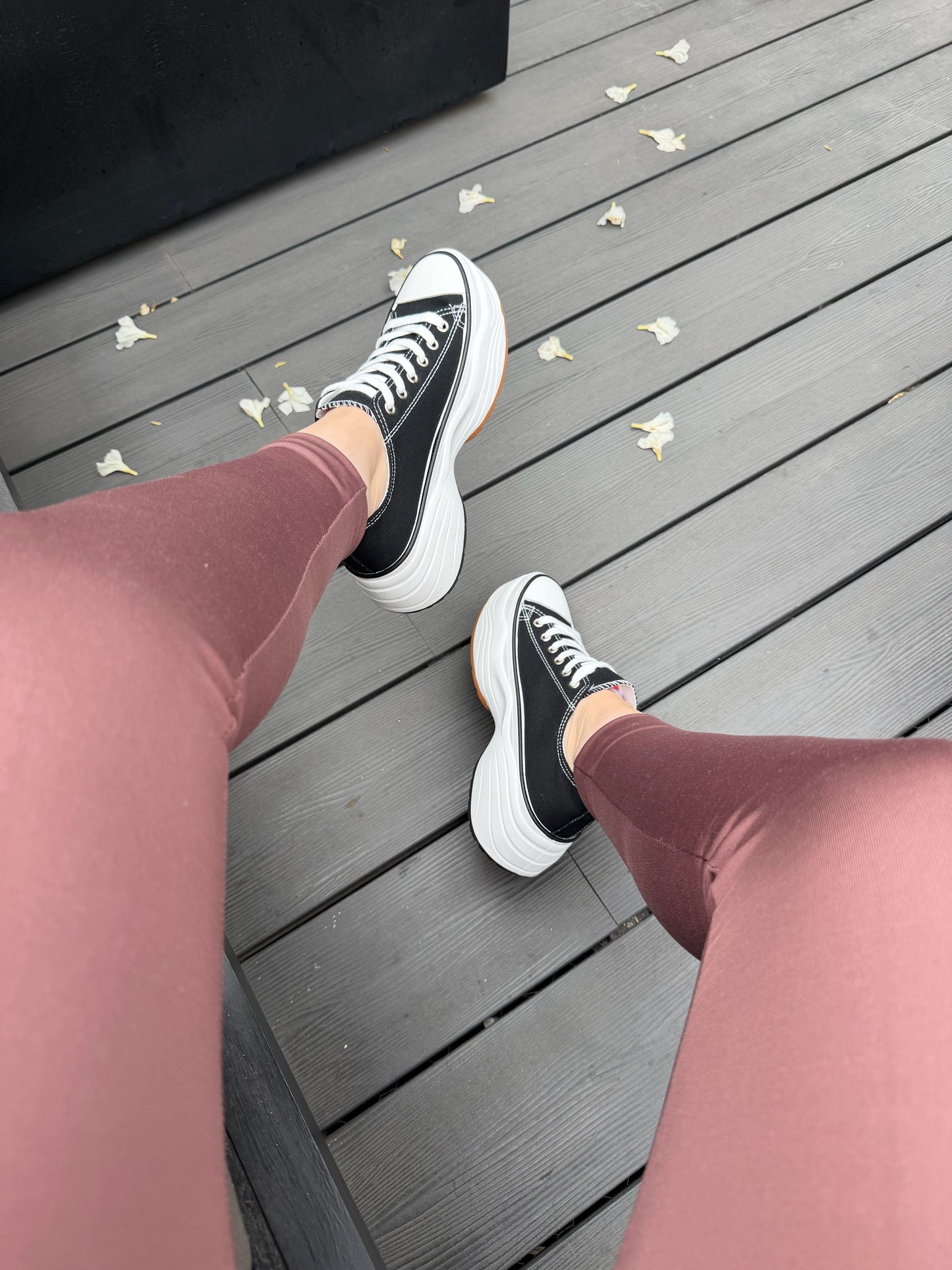 Zapatillas estilo converse PG5217- Negro