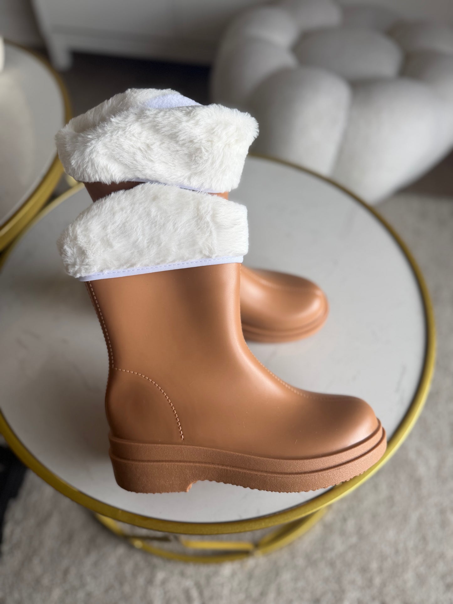Botas de agua cortas- Polar removible