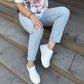 Zapatillas estilo Nike S01A - Blanca