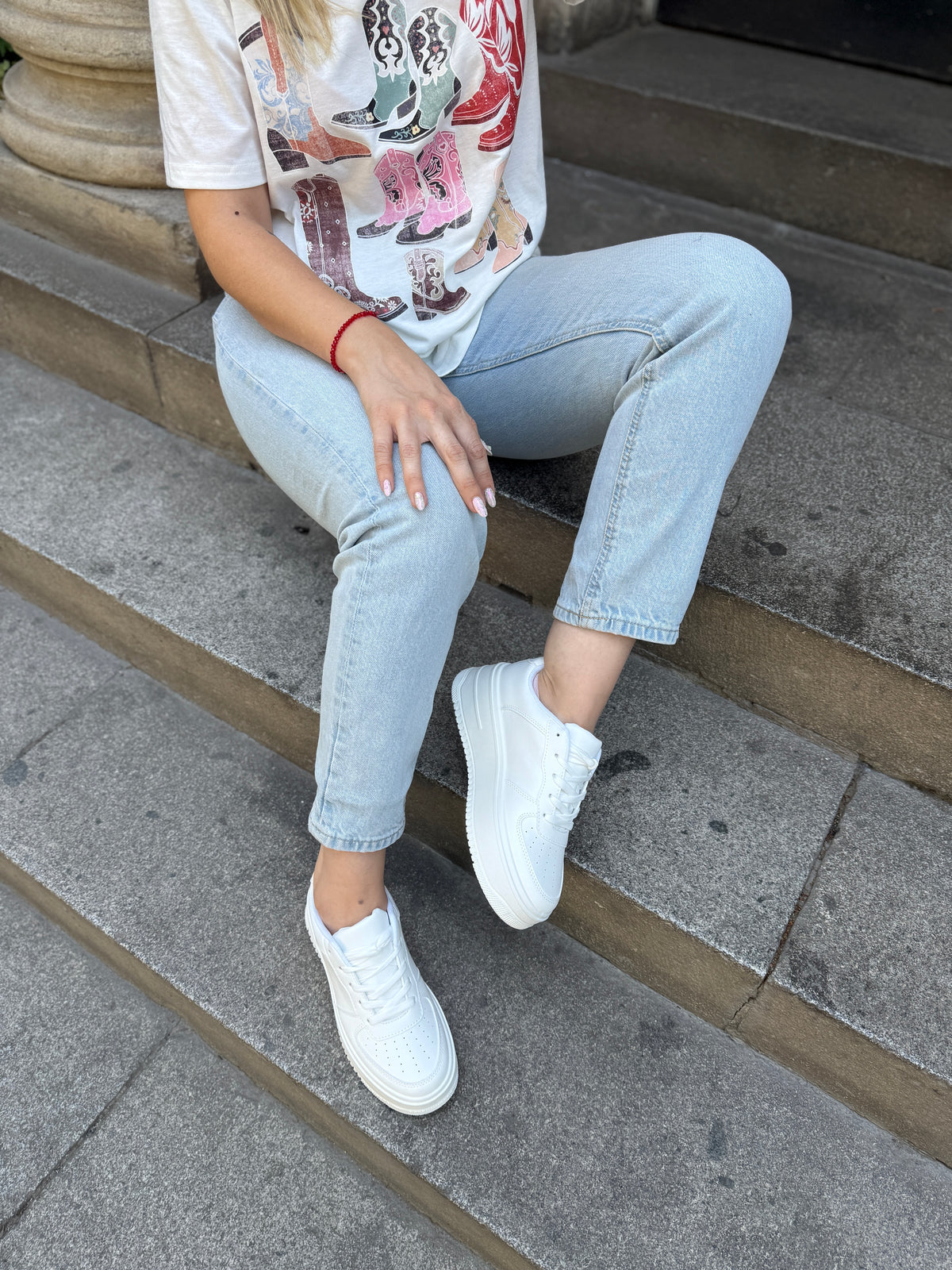 Zapatillas estilo Nike S01A - Blanca