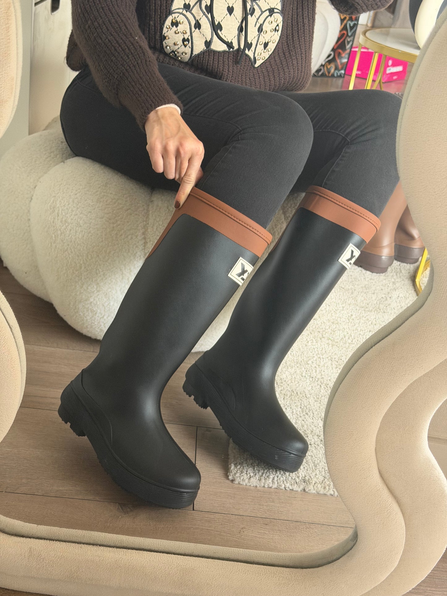 Botas de agua Largas - Negras