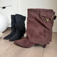 Botas baby taco - 2703 Chocolate