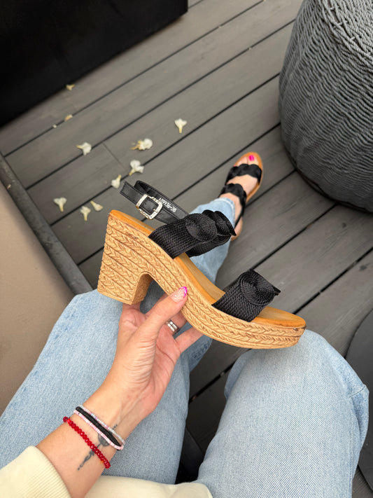 Sandalia A89936- Negro