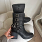 Botas hebillas 22-11 - Negra
