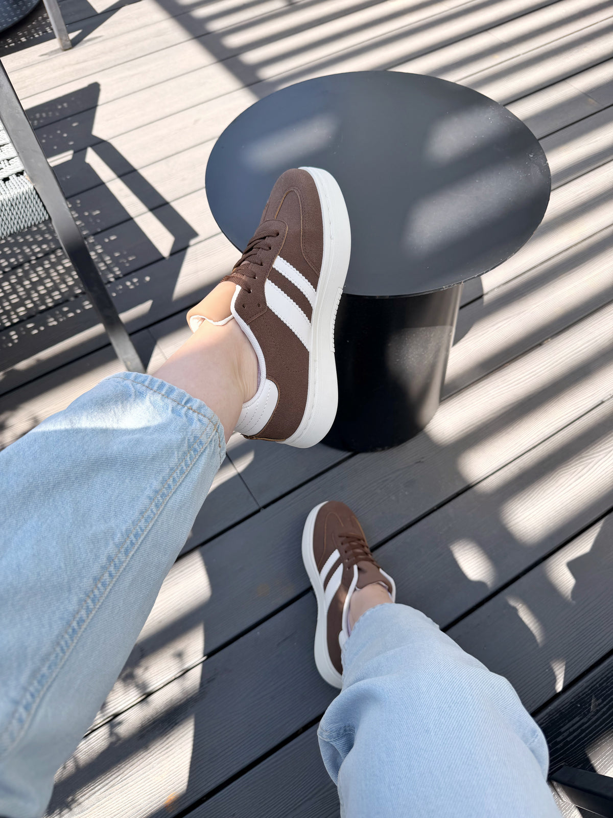 Zapatilla L-801- Café