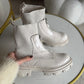 Botines beige