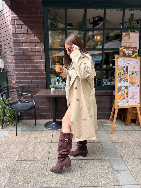 Botas Gamuza 2597 - Chocolate