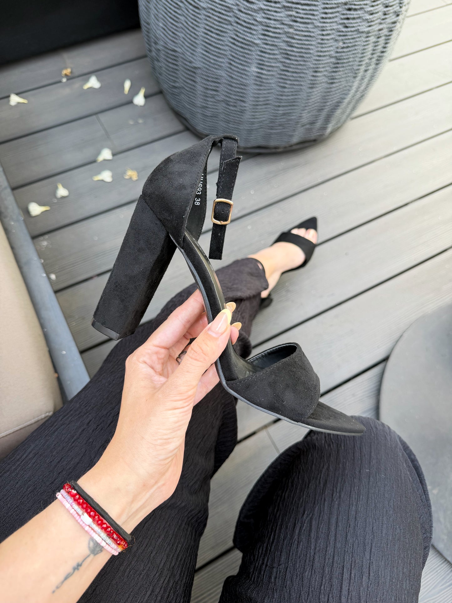 Sandalias UU693- Negra