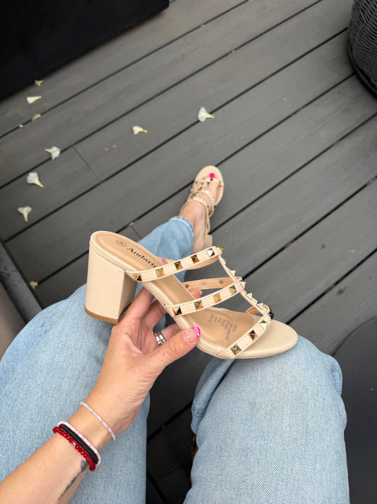 Sandalias SY041- Beige
