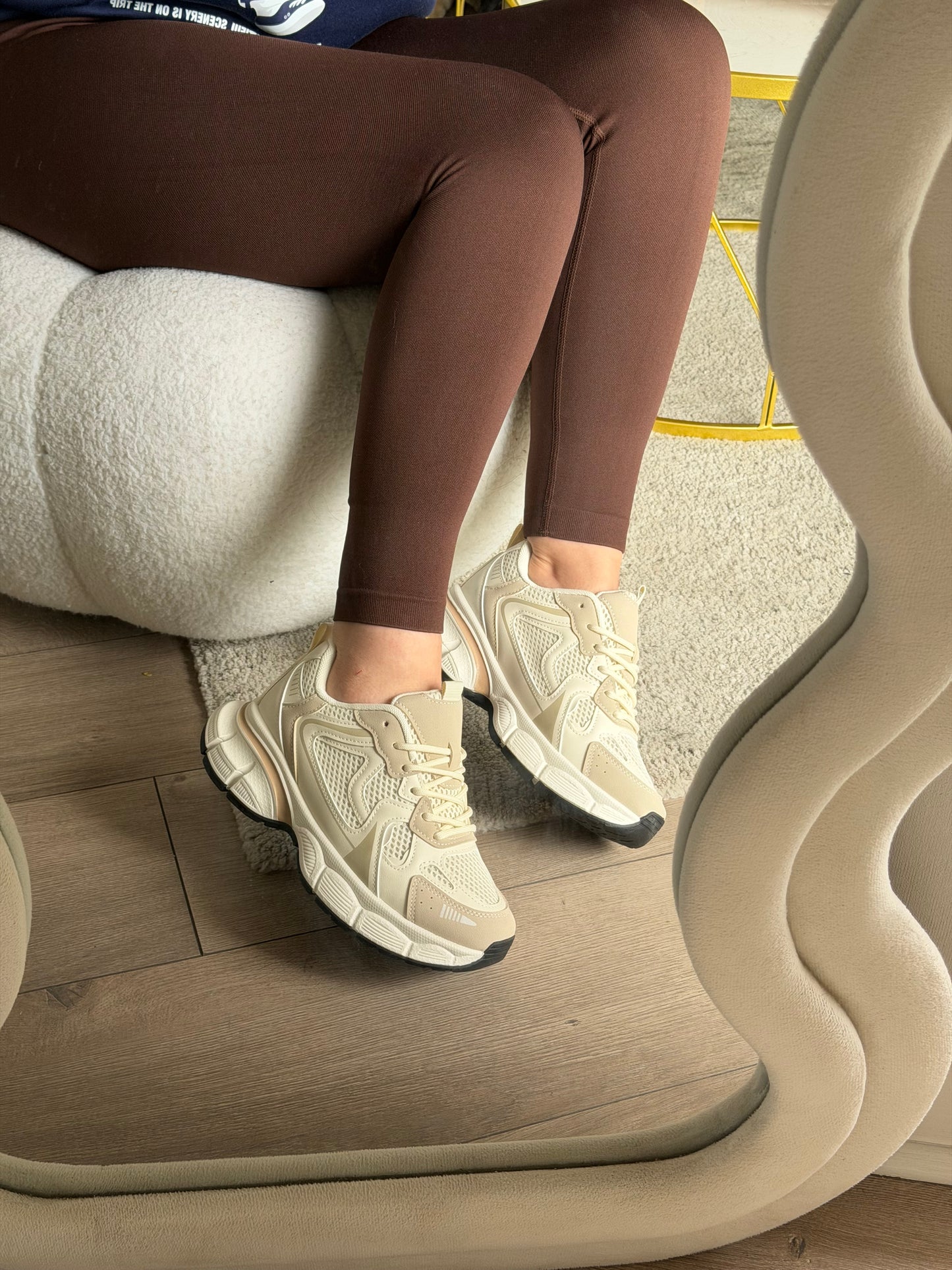 Zapatillas deportivas Beige