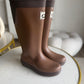 Botas de agua largas - chocolate