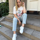 Zapatillas estilo Nike S01A - Blanca