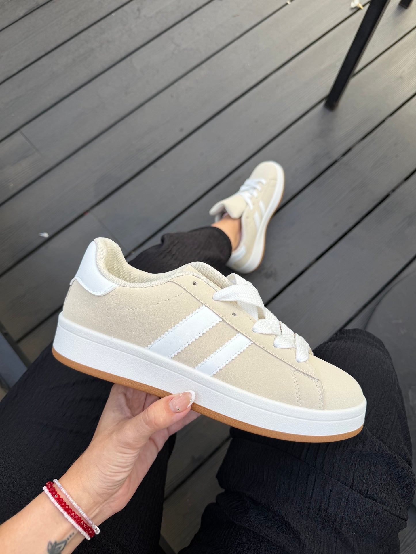 Zapatillas Campus GB605- Beige