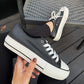Zapatillas negras ecocuero - 2J01-1
