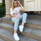 Zapatillas estilo Nike S01A - Blanca