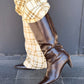 Botas baby taco 26-32T - Chocolate