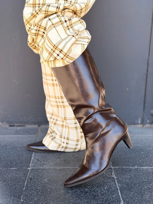 Botas baby taco - Chocolate