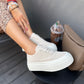 Zapatillas de mujer - Beige