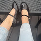 Mocasines broche 5x03 - Negro