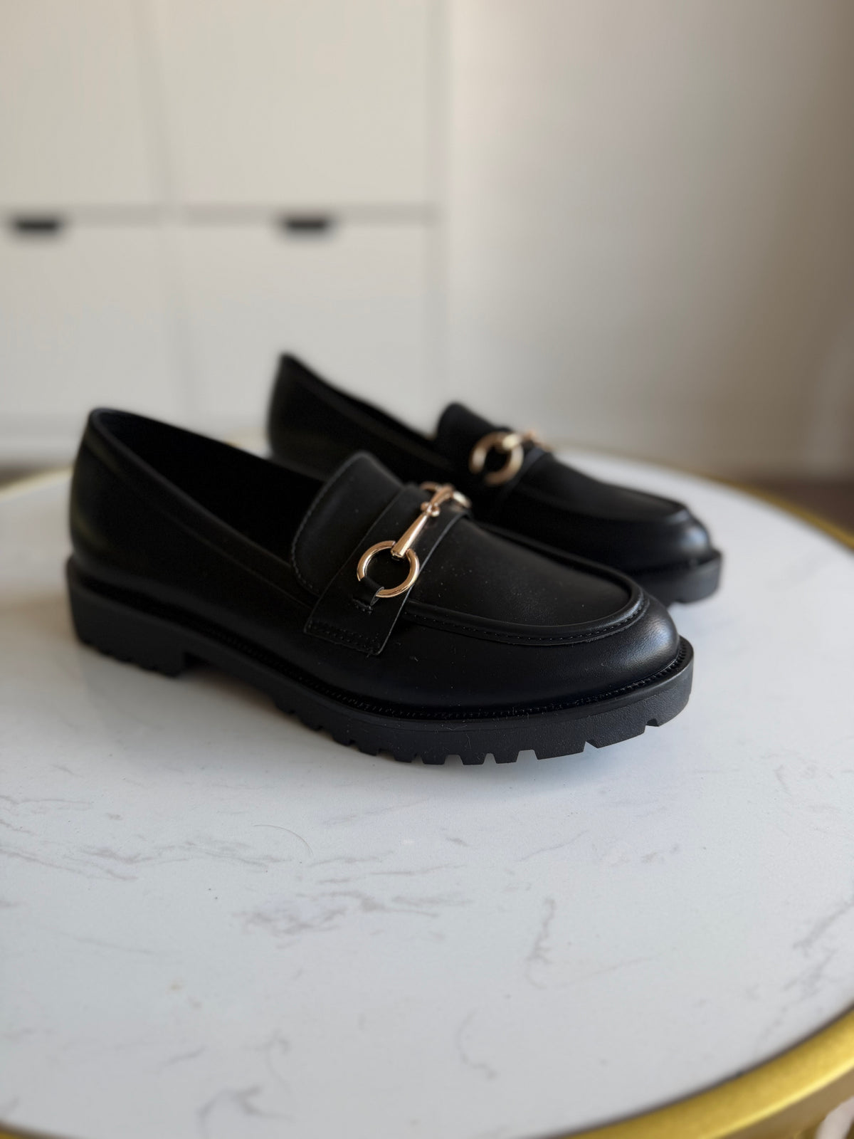 Mocasines 3G19-1a - Negro