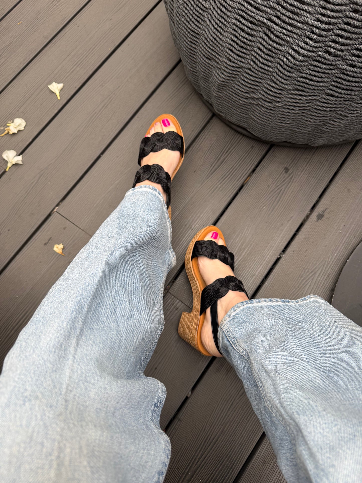 Sandalia A89936- Negro