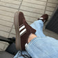 Zapatillas estilo Samba GB685 - Chocolate