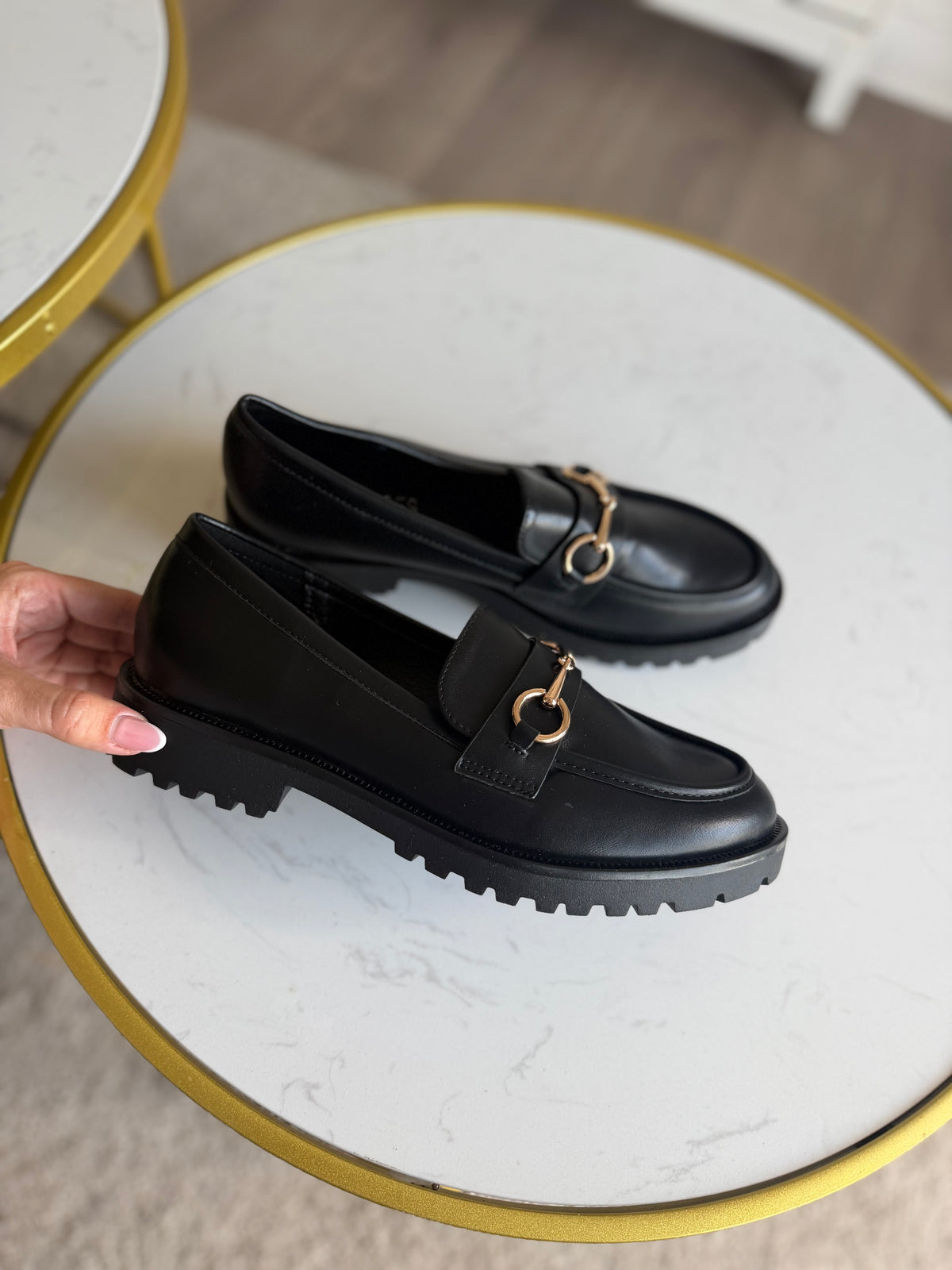 Mocasines 3G19-1a - Negro