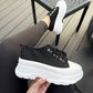 Zapatilla estilo converse 3F02 - Negra