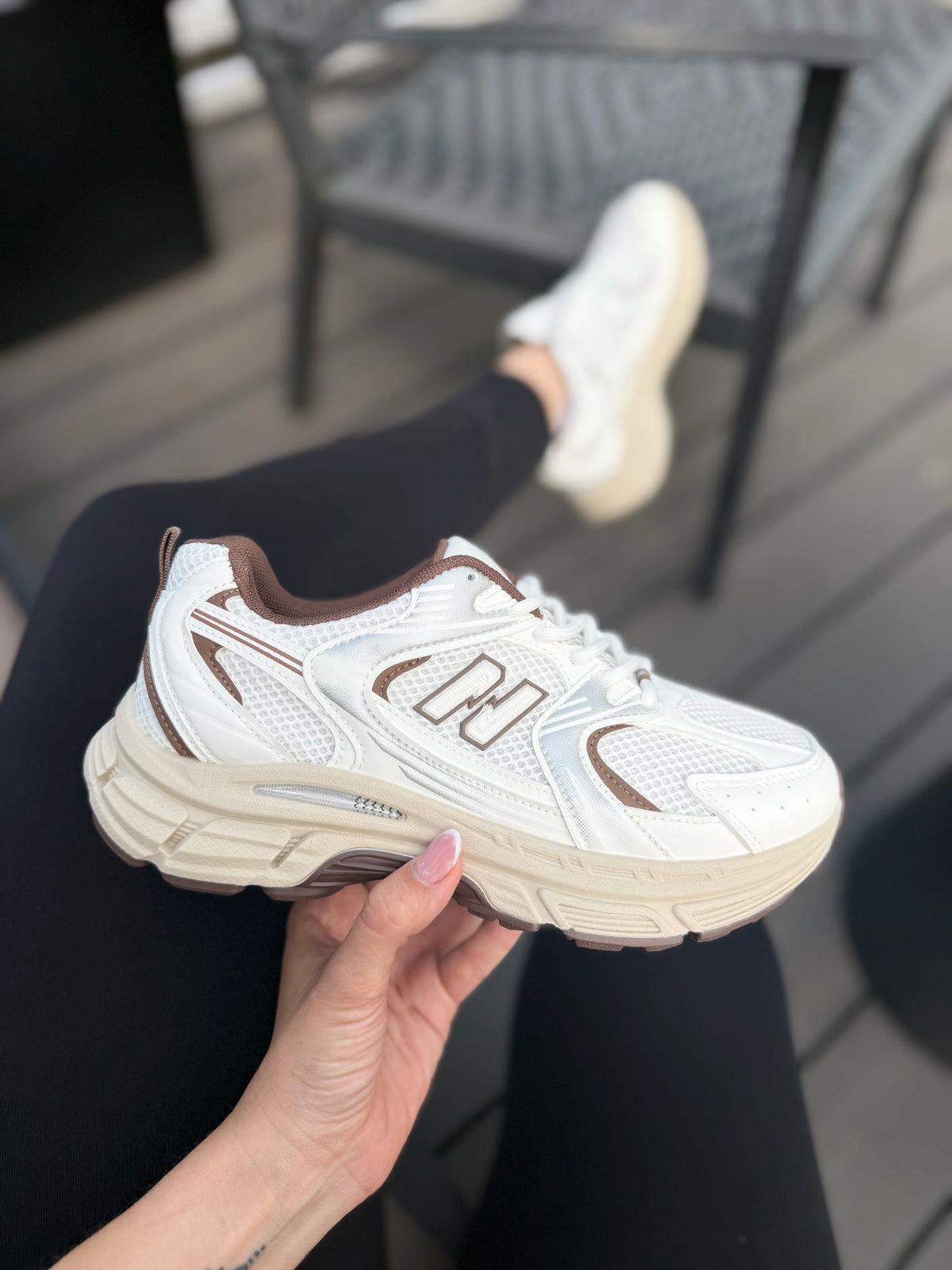 Zapatillas deportivas GB808- Café