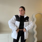Parka TEDDY blanca TNF