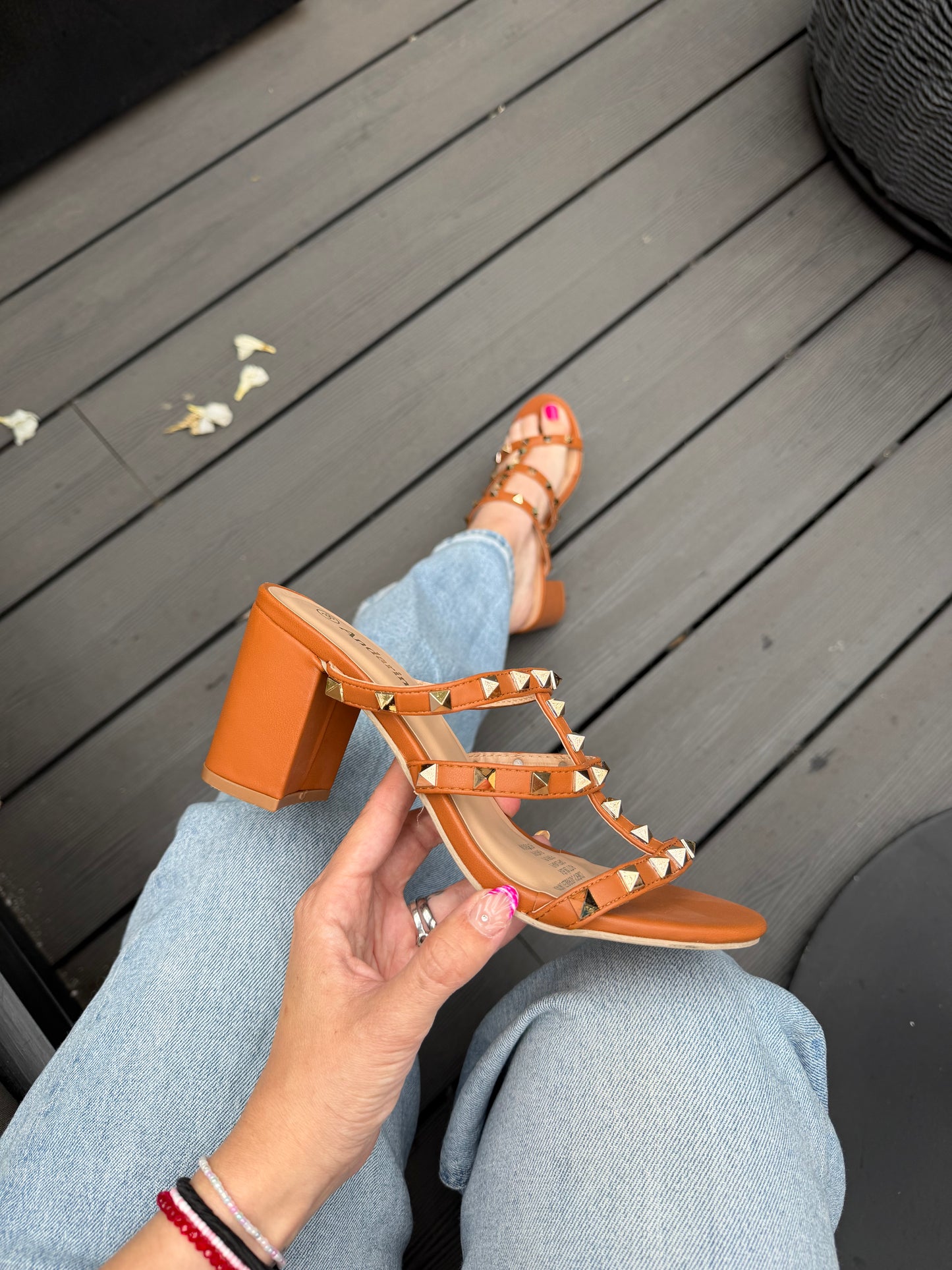 Sandalias SY041- Café