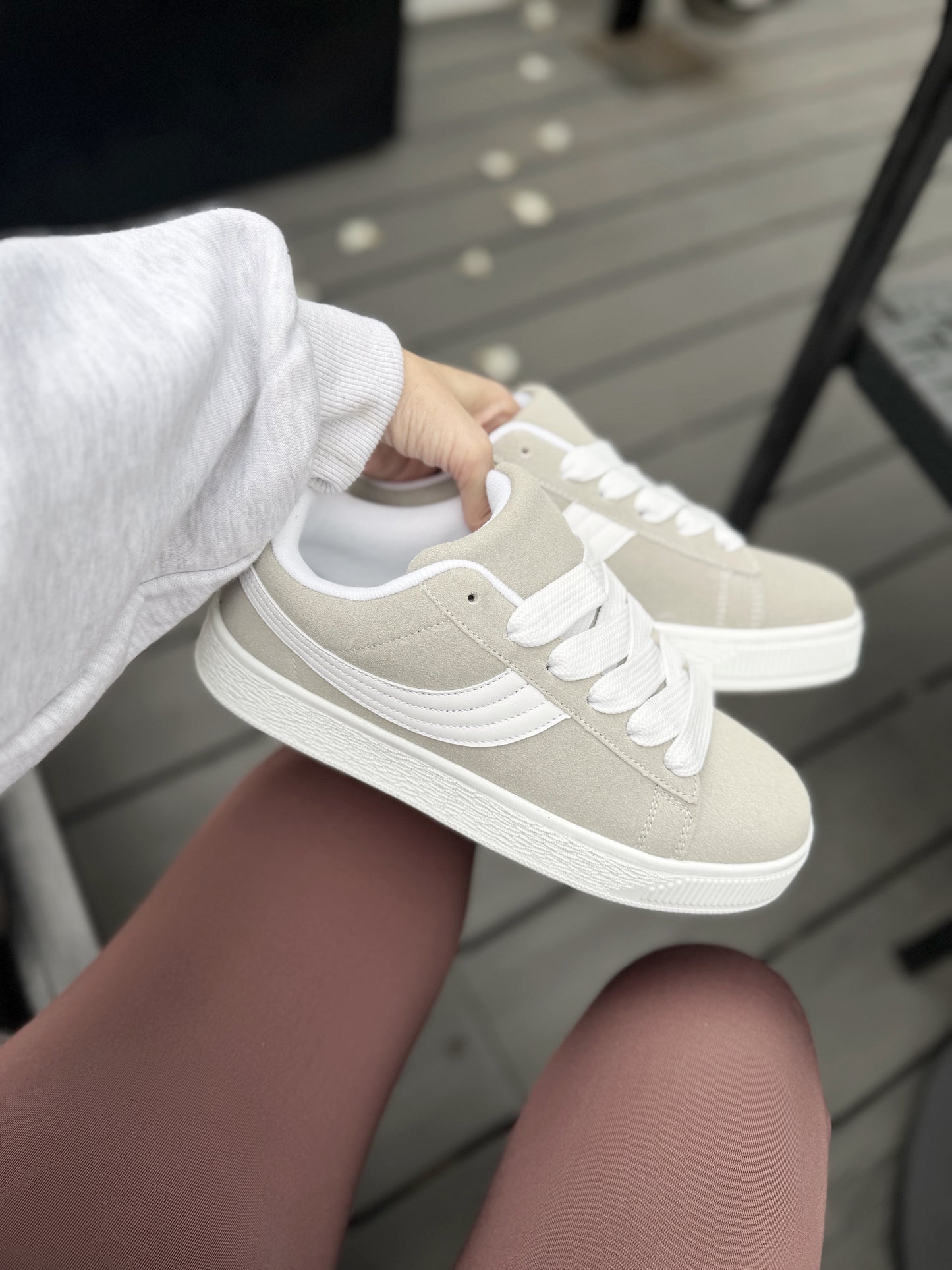 Zapatillas estilo Campus PG315 - Gris