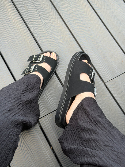 Sandalia S-HY4523/ Negra