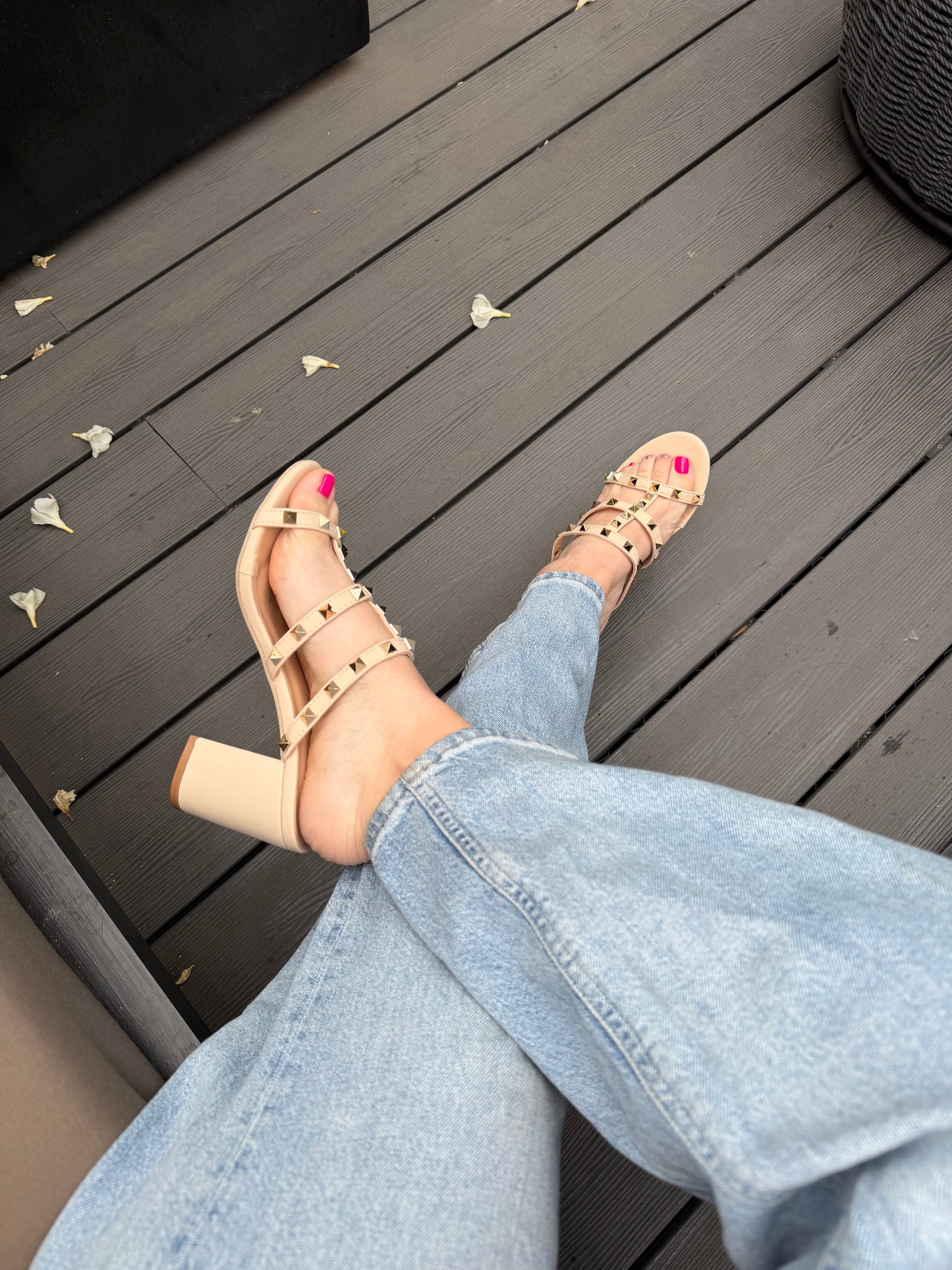 Sandalias SY041- Beige