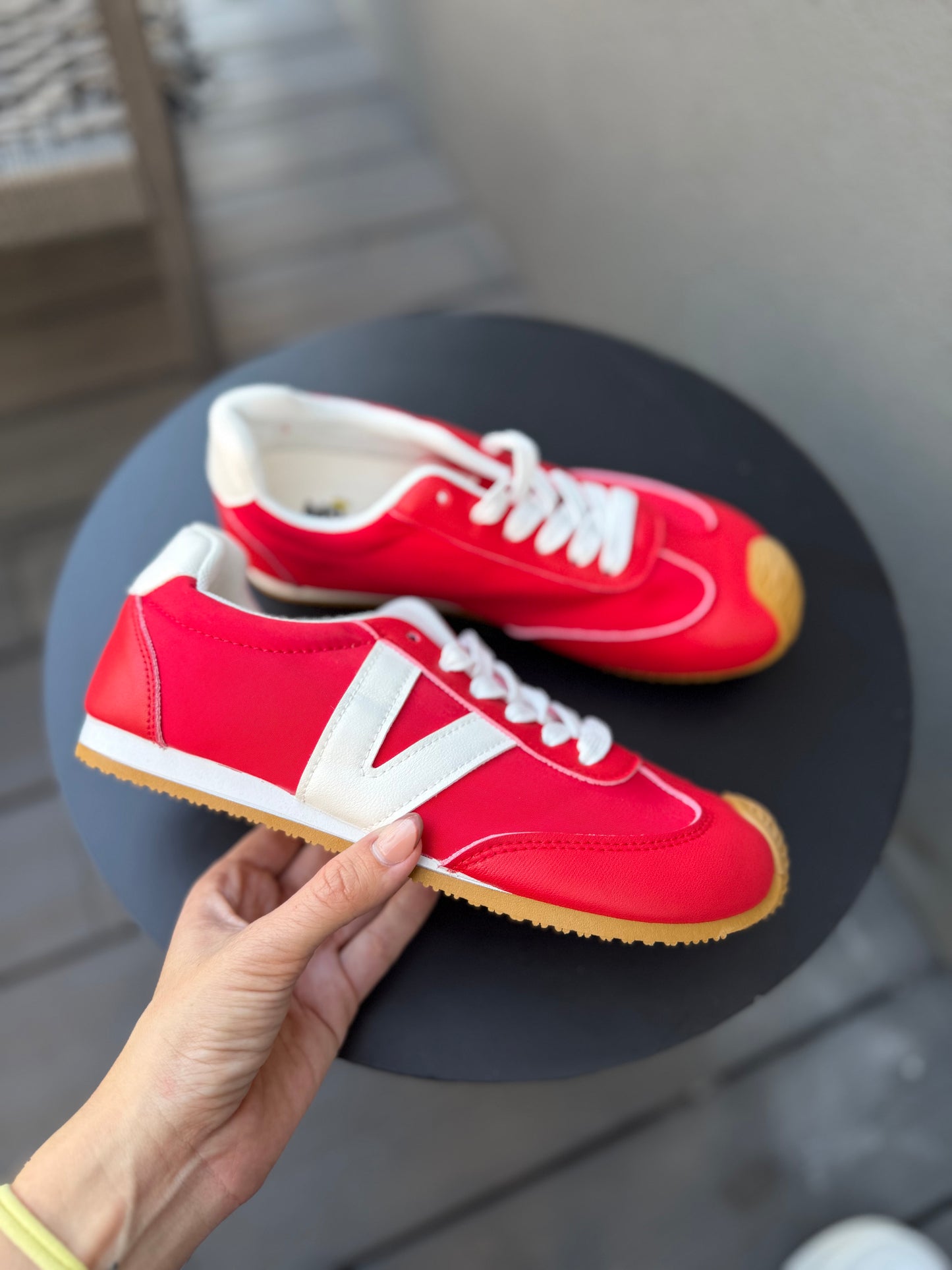 Zapatillas 5J01 - roja