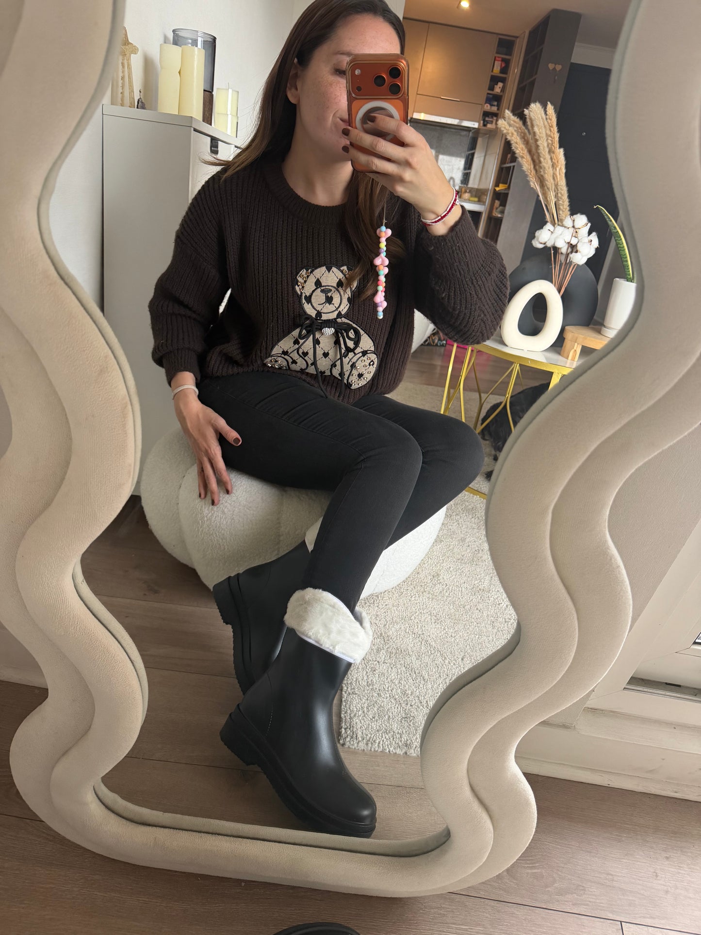Botas de agua cortas- Polar removible